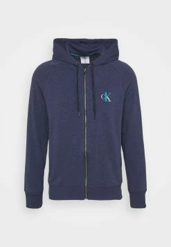 Discount En Ligne Calvin Klein Underwear LOUNGE TERRY FULL ZIP HOODIE - Haut de pyjama pyjamas capuche homme -France Calvin Klein Underwear Soldes Boutique 07069b86a78a464488574f900b61a0d0