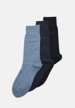 Calvin Klein Underwear MEN CREW COMBED FLAT ERIC 3 PACK - Chaussettes Prix Réduit sous-vêtements chiné homme -France Calvin Klein Underwear Soldes Boutique 0b99e511f64d456681b76dd847564eaf
