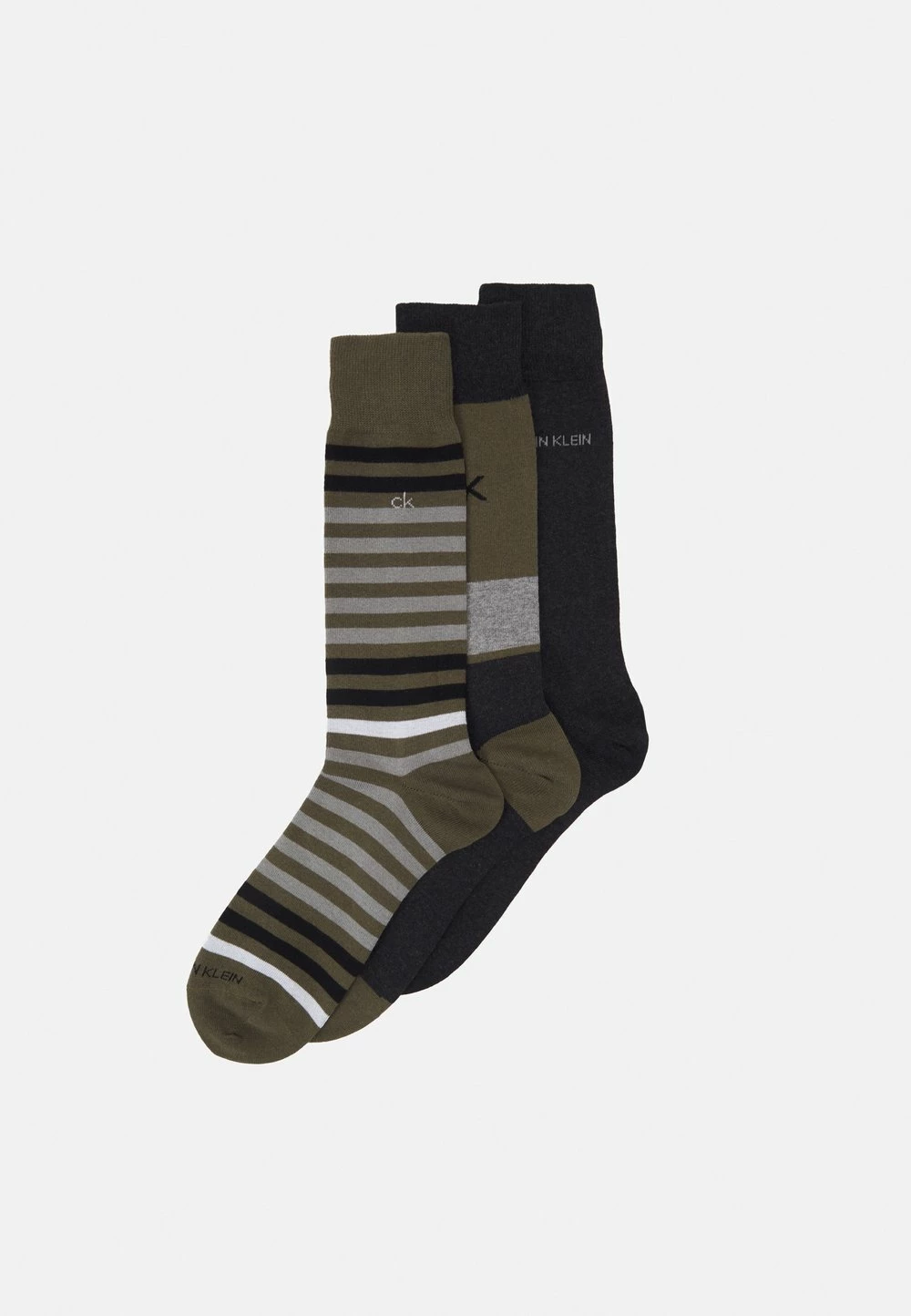 Calvin Klein Underwear Prix Dynamité MENS MULTI STRIPE CREW COOPER 3 PACK - Chaussettes sous-vêtements homme homme 3 Calvin Klein Underwear Prix Dynamité MENS MULTI STRIPE CREW COOPER 3 PACK - Chaussettes sous-vêtements homme homme