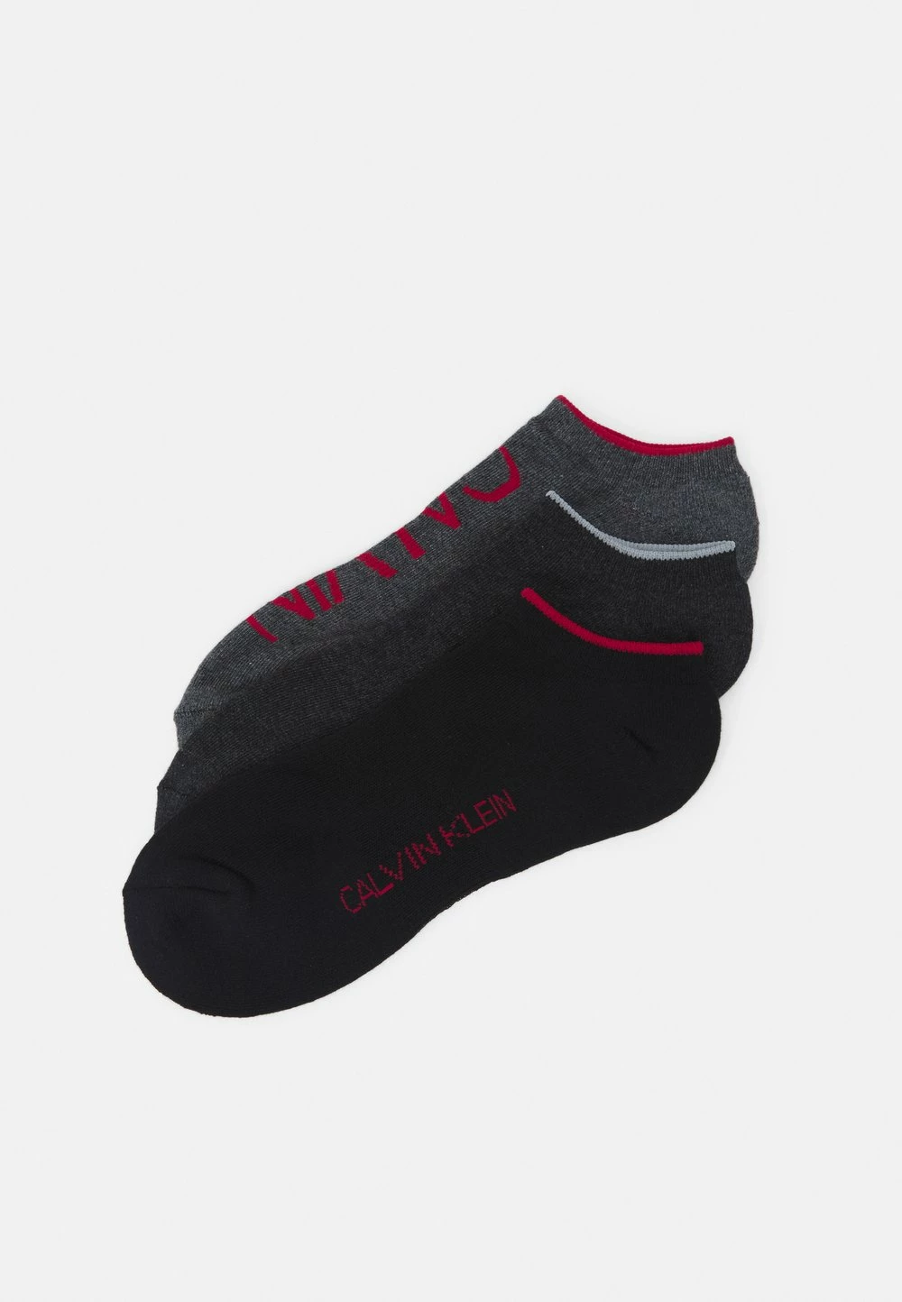 Prix Bradés Calvin Klein Underwear MENS NO SHOW ATHLEISURE GRANT 3 PACK - Chaussettes sous-vêtements & chaussettes couleur unie homme 6 Prix Bradés Calvin Klein Underwear MENS NO SHOW ATHLEISURE GRANT 3 PACK - Chaussettes sous-vêtements & chaussettes couleur unie homme – Image 4
