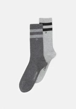 Calvin Klein Underwear Prix Distinctifs SOCK 2 PACK UNISEX - Chaussettes sous-vêtements & chaussettes chiné