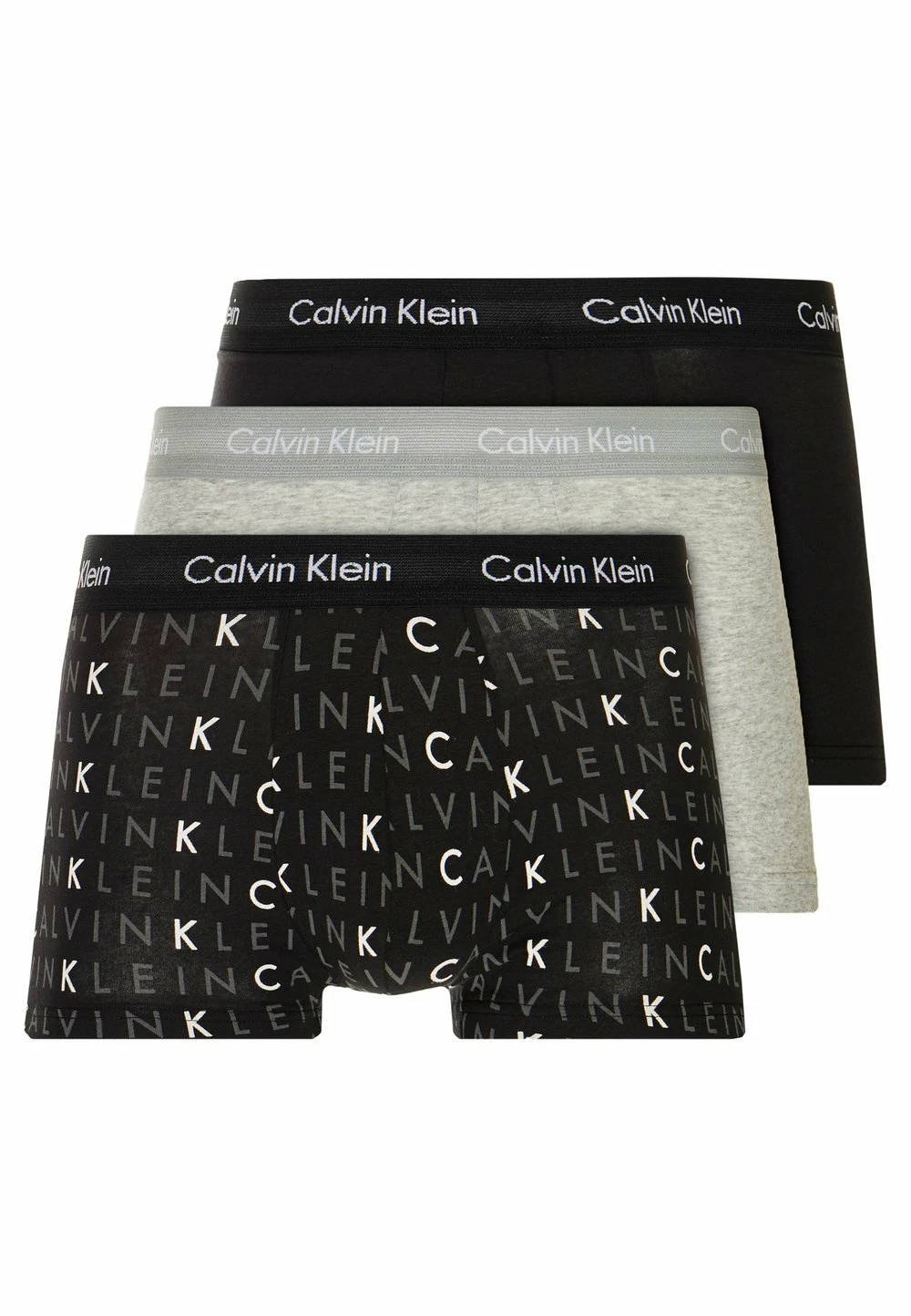 Calvin Klein Underwear LOW RISE TRUNK 3 PACK - Shorty Prix Usine sous-vêtements & chaussettes normale homme 17 Calvin Klein Underwear LOW RISE TRUNK 3 PACK - Shorty Prix Usine sous-vêtements & chaussettes normale homme – Image 15