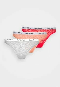 Soldes En Ligne Calvin Klein Underwear BRAZILIAN 3PACK - Slip lingerie transparent femme