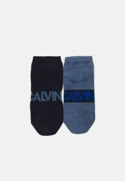 Qualité absolue Calvin Klein Underwear MEN LINER INTENSE POWER DIRK 2 PACK - Chaussettes sous-vêtements & chaussettes chiné homme