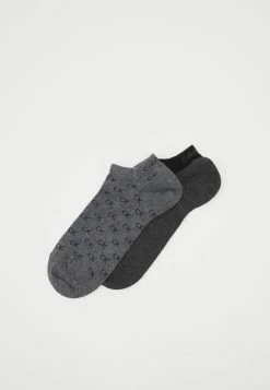 Prix Refroidis Calvin Klein Underwear SNEAKER ALL OVER LOGO 2 PACK UNISEX - Socquettes chaussettes et collants chiné