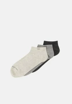 Prix Sympa Calvin Klein Underwear SNEAKER 3 PACK UNISEX - Chaussettes sous-vêtements & chaussettes chiné homme