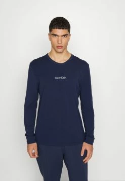 Prix Sacrifiés Calvin Klein Underwear STRUCTURE LOUNGE CREW NECK - Haut de pyjama pyjamas col rond homme