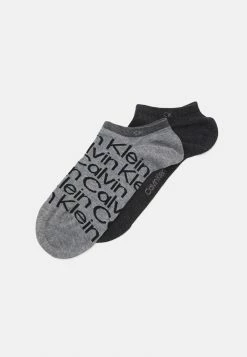 Calvin Klein Underwear SNEAKER ALL OVER 2 PACK UNISEX - Socquettes Un Tarif Préférentiel chaussettes et collants imprimé