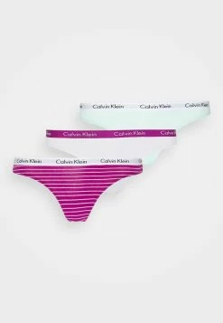 Calvin Klein Underwear Un Tarif Préférentiel THONG 3 PACK - String lingerie basse femme -France Calvin Klein Underwear Soldes Boutique 3472121ed194469ab0af1f082af64cce