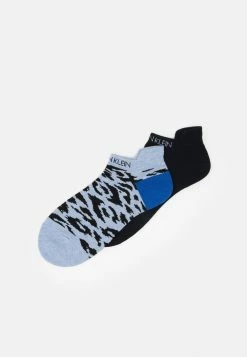 Calvin Klein Underwear WOMEN LINER LEOPARD BACK TAB LIBBY 2 PACK - Chaussettes Prix Compétitif chaussettes et collants imprimé animal femme -France Calvin Klein Underwear Soldes Boutique 49bf36ecd38442afa47358684856f79b 2