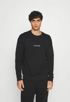 Garantie De Qualité 100% Calvin Klein Underwear STRUCTURE LOUNGE - Haut de pyjama pyjamas col rond homme