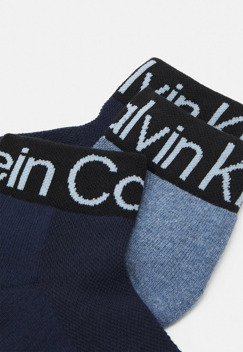Calvin Klein Underwear MEN QUARTER LOGO WELT 3 PACK - Chaussettes Vendre-Réclame sous-vêtements & chaussettes chiné homme 4 Calvin Klein Underwear MEN QUARTER LOGO WELT 3 PACK - Chaussettes Vendre-Réclame sous-vêtements & chaussettes chiné homme – Image 2