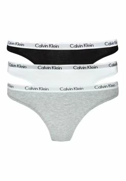 Prix Sympa Calvin Klein Underwear 3 PACK - Slip lingerie élastiquée femme