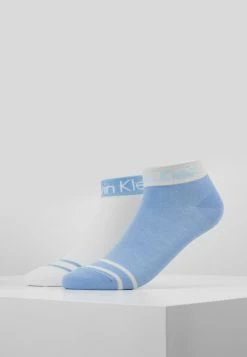 Calvin Klein Underwear Première Qualité ZOEY ANKLET 2 PACK - Chaussettes chaussettes et collants rayures femme