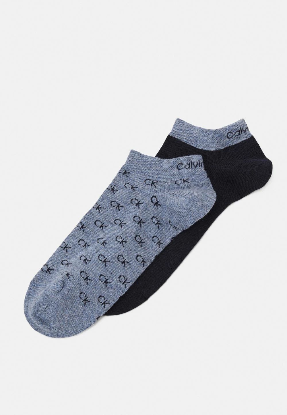 Prix Refroidis Calvin Klein Underwear SNEAKER ALL OVER LOGO 2 PACK UNISEX - Socquettes chaussettes et collants chiné 6 Prix Refroidis Calvin Klein Underwear SNEAKER ALL OVER LOGO 2 PACK UNISEX - Socquettes chaussettes et collants chiné – Image 4