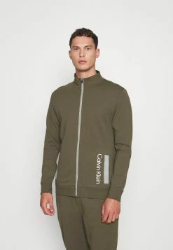 Calvin Klein Underwear Discount En Ligne GALVANIZE LOUNGE FULL ZIP - Haut de pyjama pyjamas col officier homme