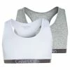 Calvin Klein Underwear BRALETTE 2 PACK - Brassière excellente qualité sous-vêtements et peignoirs col rond enfant
