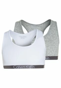 Calvin Klein Underwear BRALETTE 2 PACK - Brassière excellente qualité sous-vêtements et peignoirs col rond enfant