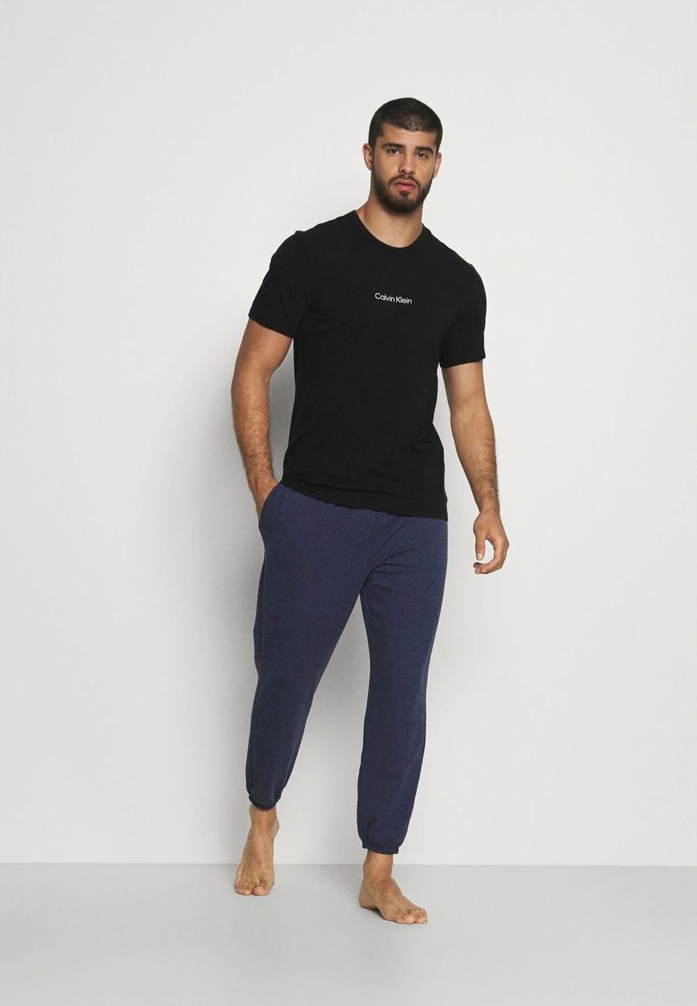Calvin Klein Underwear STRUCTURE LOUNGE CREW NECK - Haut de pyjama Petit Prix pyjamas col rond homme 4 Calvin Klein Underwear STRUCTURE LOUNGE CREW NECK - Haut de pyjama Petit Prix pyjamas col rond homme – Image 2