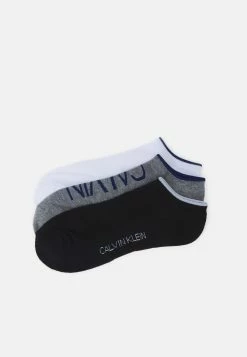 Calvin Klein Underwear Bas Prix MENS NO SHOW ATHLEISURE GRANT 3 PACK - Chaussettes sous-vêtements & chaussettes chiné homme