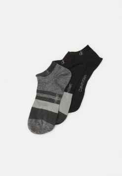 Calvin Klein Underwear FLAT NO SHOW BILLY 3 PACK UNISEX - Socquettes Haute Qualité chaussettes et collants chiné