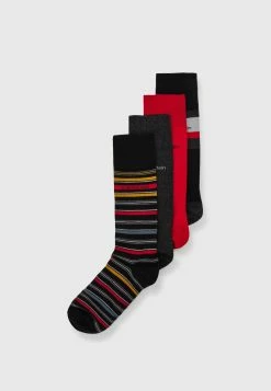 Bas Prix Calvin Klein Underwear PATTERN DRESS CREW GIFTBOX DAVID 4 PACK - Chaussettes sous-vêtements rayures homme -France Calvin Klein Underwear Soldes Boutique 8cb8bb550cdb42728626a98d8ca854a6
