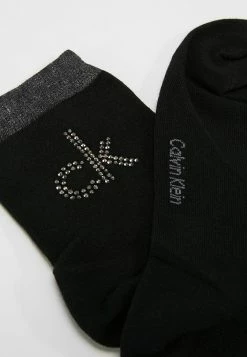 Meilleure qualité Calvin Klein Underwear WOMEN SHORT SOCK CRYSTAL LOGO PIPER - Chaussettes chaussettes et collants couleur unie femme -France Calvin Klein Underwear Soldes Boutique 92738b1366554935a68d4f9fed146d05