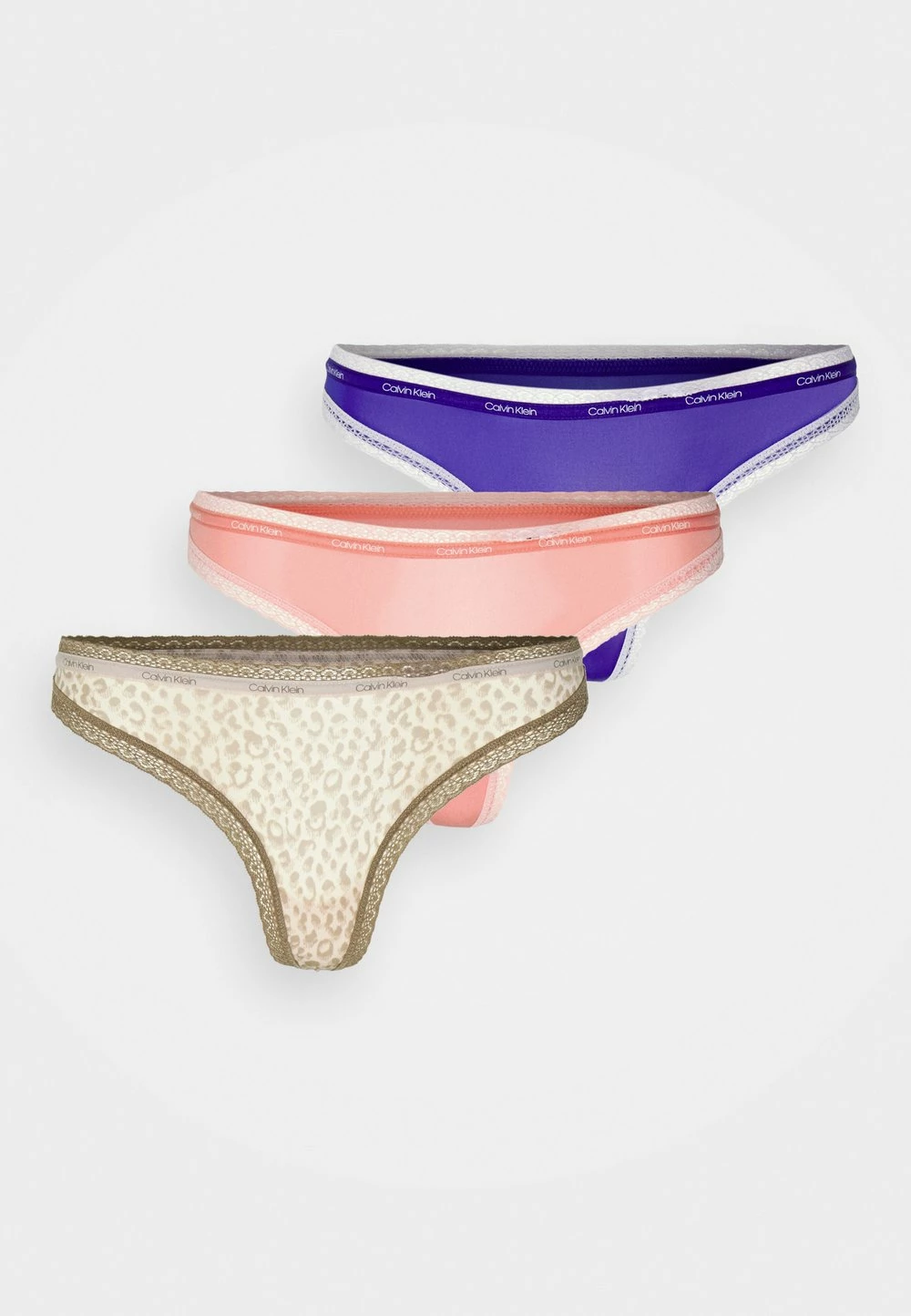 Calvin Klein Underwear Soldes THONG 3 PACK - String lingerie normale femme 11 Calvin Klein Underwear Soldes THONG 3 PACK - String lingerie normale femme – Image 9