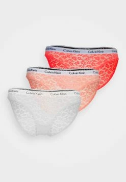 Prix Incroyables Calvin Klein Underwear CAROUSEL 3 PACK - Slip lingerie transparent femme
