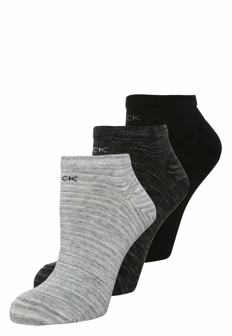 Calvin Klein Underwear Prix Légers WOMEN LINER LOGO 3 PACK - Chaussettes lingerie chiné femme 6 Calvin Klein Underwear Prix Légers WOMEN LINER LOGO 3 PACK - Chaussettes lingerie chiné femme – Image 4