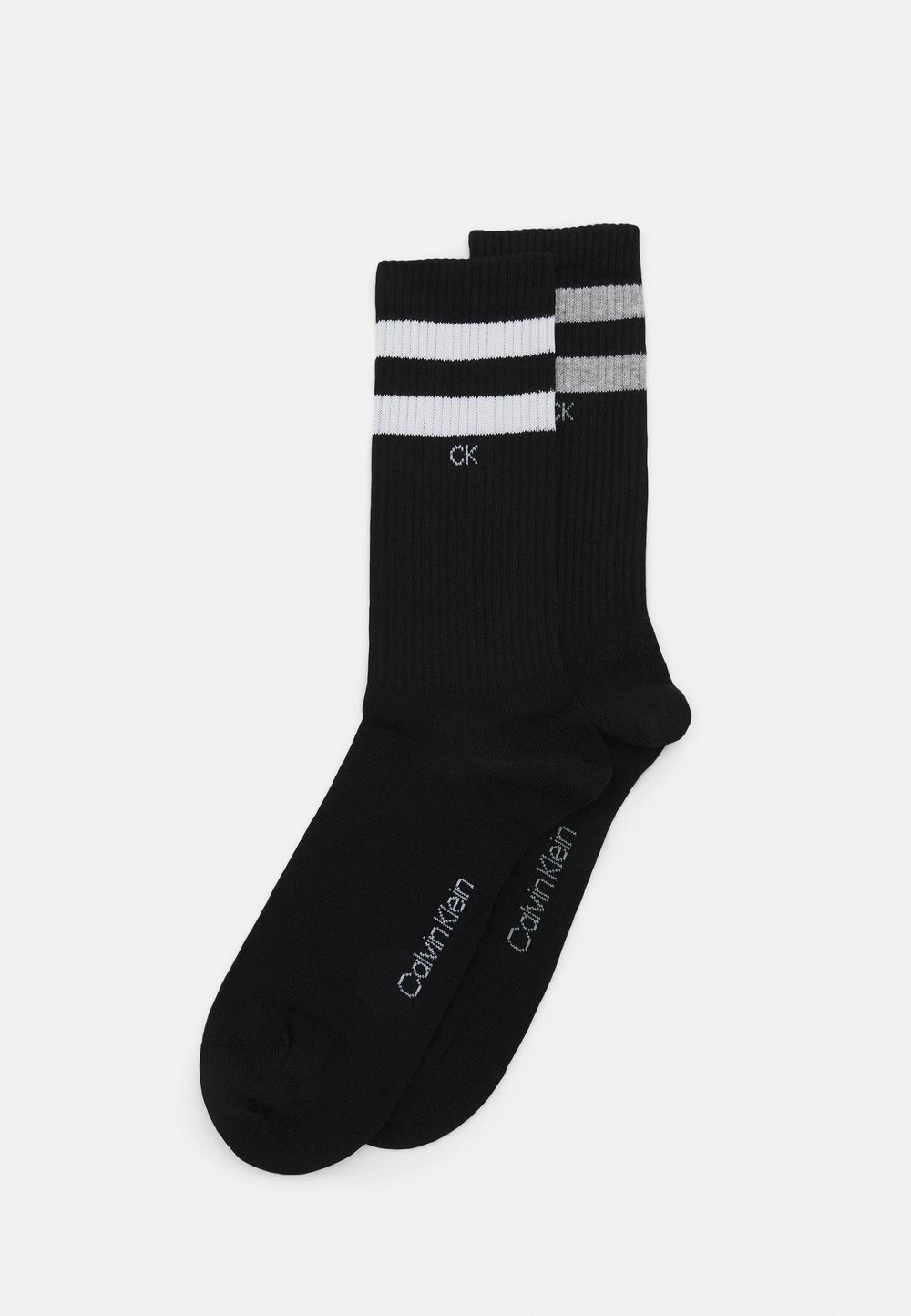 Calvin Klein Underwear Authentique 100% SOCK 2 PACK UNISEX - Chaussettes sous-vêtements & chaussettes rayures 5 Calvin Klein Underwear Authentique 100% SOCK 2 PACK UNISEX - Chaussettes sous-vêtements & chaussettes rayures – Image 3