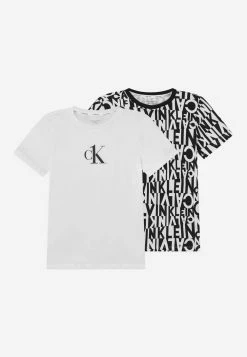 Haute Qualité Calvin Klein Underwear 2 PACK - T-shirt imprimé t-shirts col rond enfant -France Calvin Klein Underwear Soldes Boutique b96755c9362d40aab95308863ea45e10