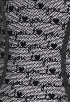 Se Vend Bas Prix Calvin Klein Underwear I HEART YOU V-DAY - Body lingerie transparent femme -France Calvin Klein Underwear Soldes Boutique c0e1a8cb2de040dc908e7631a87edd00