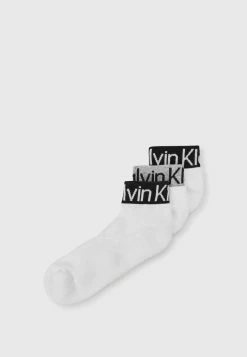 Calvin Klein Underwear MEN QUARTER LOGO WELT 3 PACK - Chaussettes Prix Usine sous-vêtements & chaussettes couleur unie homme -France Calvin Klein Underwear Soldes Boutique cecf951f026241739324d842bc2763c1 3