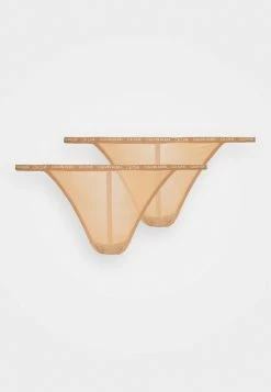 Calvin Klein Underwear THONG 2 PACK - String Prix Affortable lingerie transparent femme -France Calvin Klein Underwear Soldes Boutique d0185b7261bb469fa367ae0f8fa59853