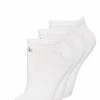 Calvin Klein Underwear WOMEN LINER LOGO 3 PACK - Chaussettes Authentique 100% lingerie couleur unie femme