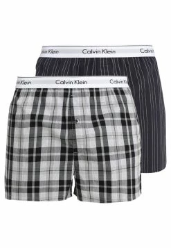Prix Équitable Calvin Klein Underwear MODERN BOXER SLIM 2 PACK - Caleçon sous-vêtements normale homme -France Calvin Klein Underwear Soldes Boutique da28fa9b4d804df5a0af3825c537a550 3