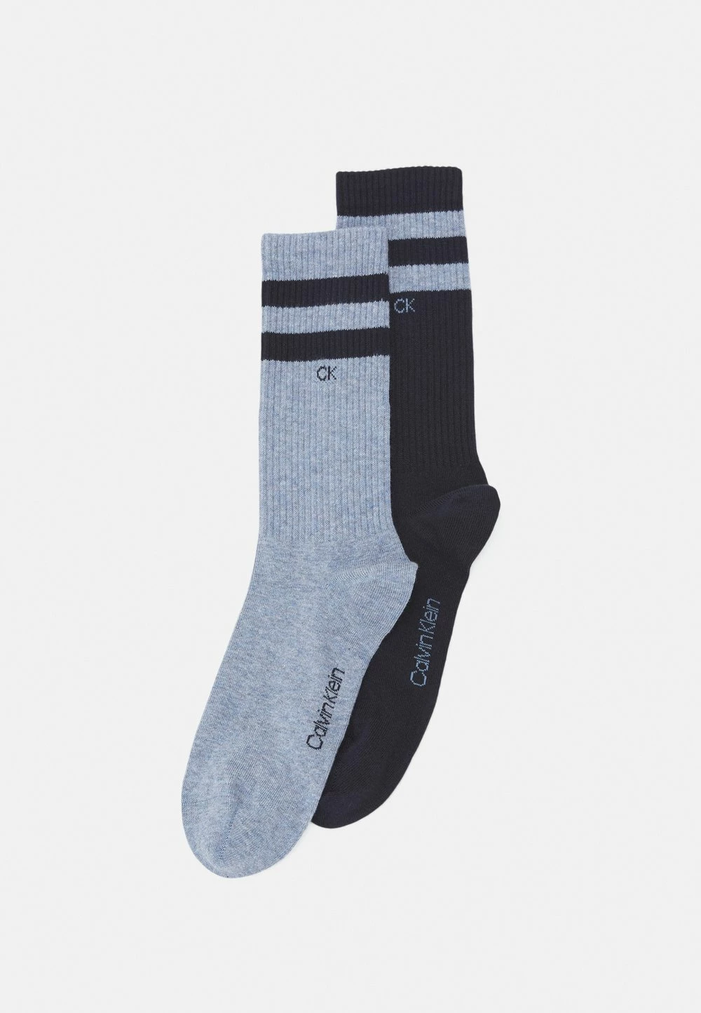 Calvin Klein Underwear Authentique 100% SOCK 2 PACK UNISEX - Chaussettes sous-vêtements & chaussettes rayures 6 Calvin Klein Underwear Authentique 100% SOCK 2 PACK UNISEX - Chaussettes sous-vêtements & chaussettes rayures – Image 4