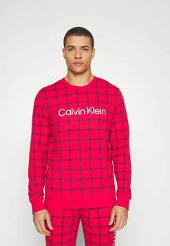 Prix Aimable Calvin Klein Underwear LOGO GRAPHIC LOUNGE - Haut de pyjama pyjamas col rond homme