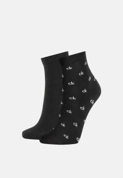 Calvin Klein Underwear 2 PACK - Chaussettes Haute Qualité chaussettes et collants imprimé femme
