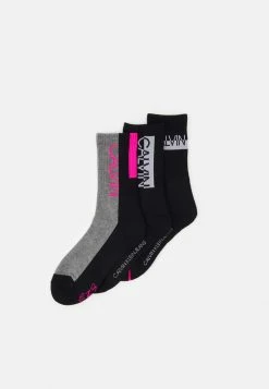 Calvin Klein Underwear Prix Usine WOMENS CREW ATHLEISURE NINA 3 PACK - Chaussettes chaussettes et collants femme femme