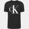 Calvin Klein Underwear GRAPHIC TEES CREW NECK - Haut de pyjama Soldes En Ligne pyjamas col rond homme