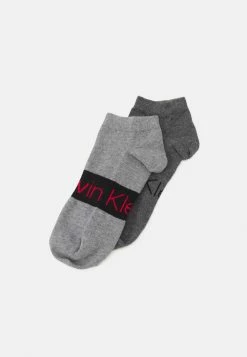Calvin Klein Underwear SNEAKER LOGO 2 PACK UNISEX - Chaussettes Prix Préférentiel sous-vêtements & chaussettes chiné