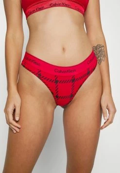 Calvin Klein Underwear Pas Cher MODERN GRAPHIC THONG - String lingerie normale femme