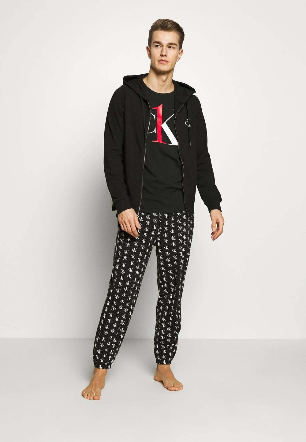 Calvin Klein Underwear 50% Off De Vente LOUNGE TERRY FULL ZIP HOODIE - Haut de pyjama pyjamas capuche homme 3 Calvin Klein Underwear 50% Off De Vente LOUNGE TERRY FULL ZIP HOODIE - Haut de pyjama pyjamas capuche homme